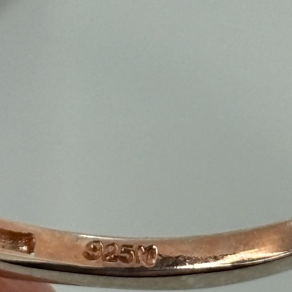 Rose Vermeil Open Wings Adjustable Ring - Picture 5 of 5